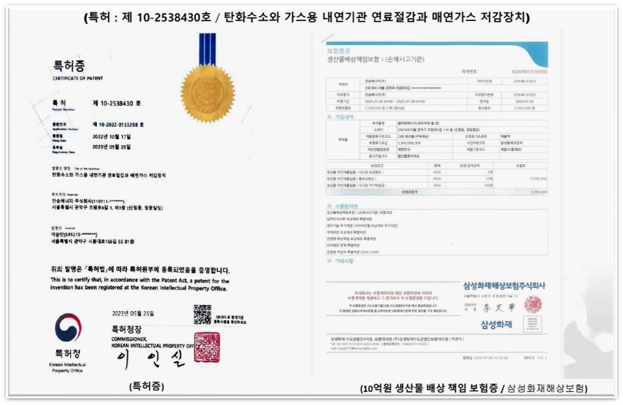 Patent Certificate